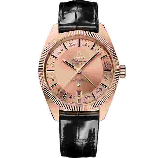 Omega Globemaster
                           
                                 2025 New Constellation Globemaster Pink Dial Sedna gold 41 mm
