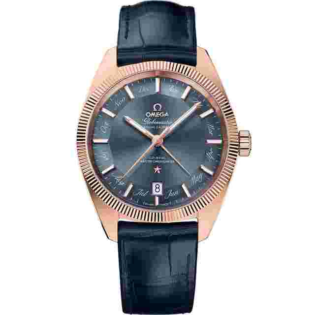 Omega Globemaster
                           
                                 2025 New Constellation Globemaster Blue Dial Sedna gold 41 mm