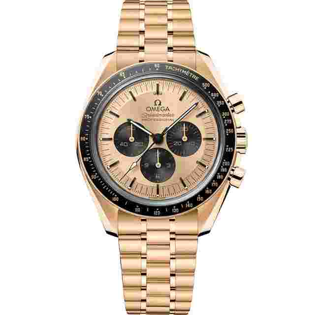 Omega Speedmaster Professional Moonwatch
                           
                                 2025 New Speedmaster Moonwatch Professional Yellow Dial Moonshine gold 42 mm