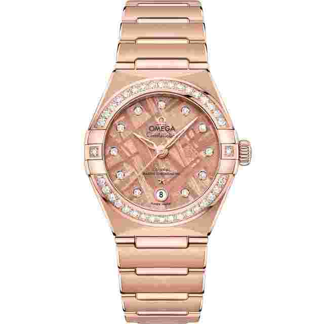Omega Constellation
                           
                                 2025 New Constellation Pink Dial Sedna gold 29 mm