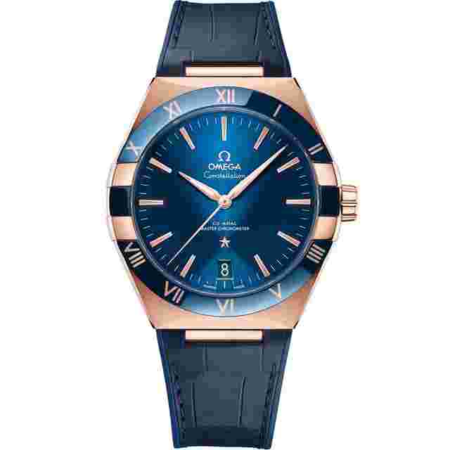 Omega Constellation
                           
                                 2025 New Constellation Blue Dial Sedna gold 41 mm