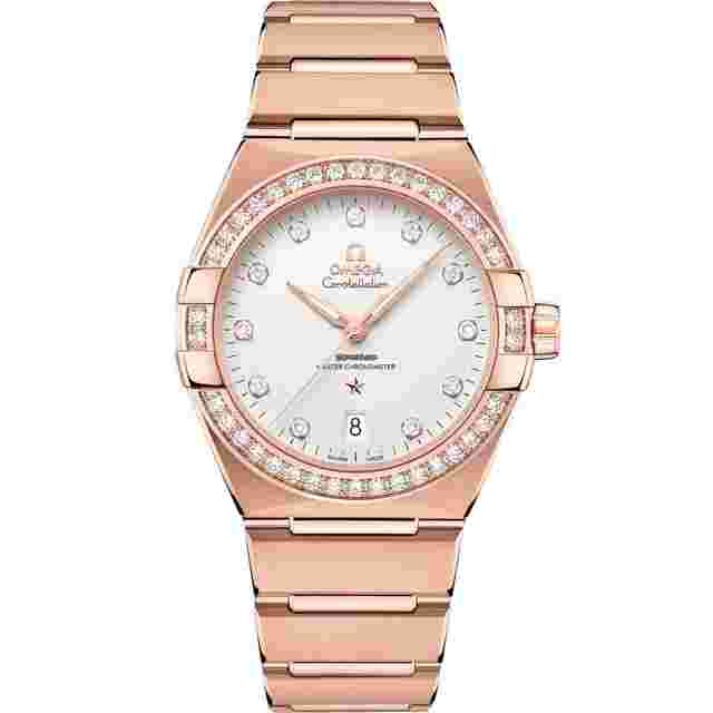 Omega Constellation
                           
                                 2025 New Constellation Silver Dial Sedna gold 39 mm
