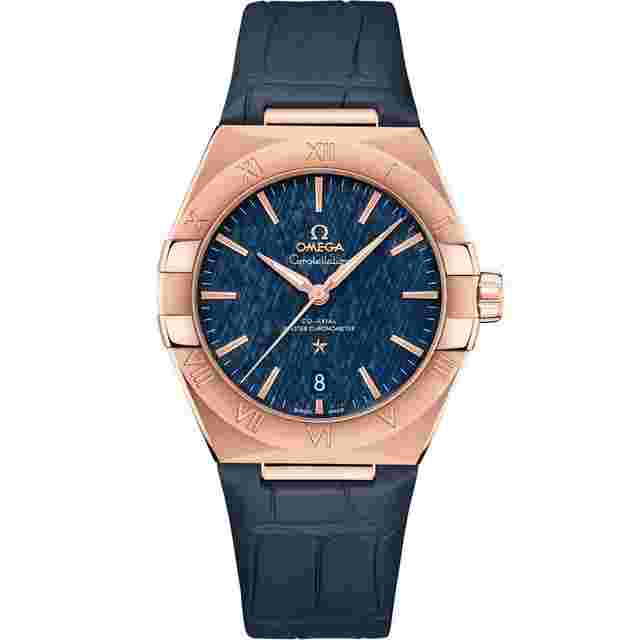 Omega Constellation
                           
                                 2025 New Constellation Blue Dial Sedna gold 39 mm