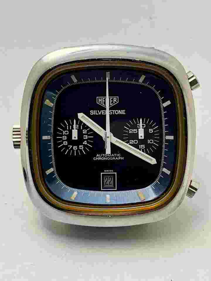 Heuer
Silverstone Automatic Vintage ref. 110.313 + box