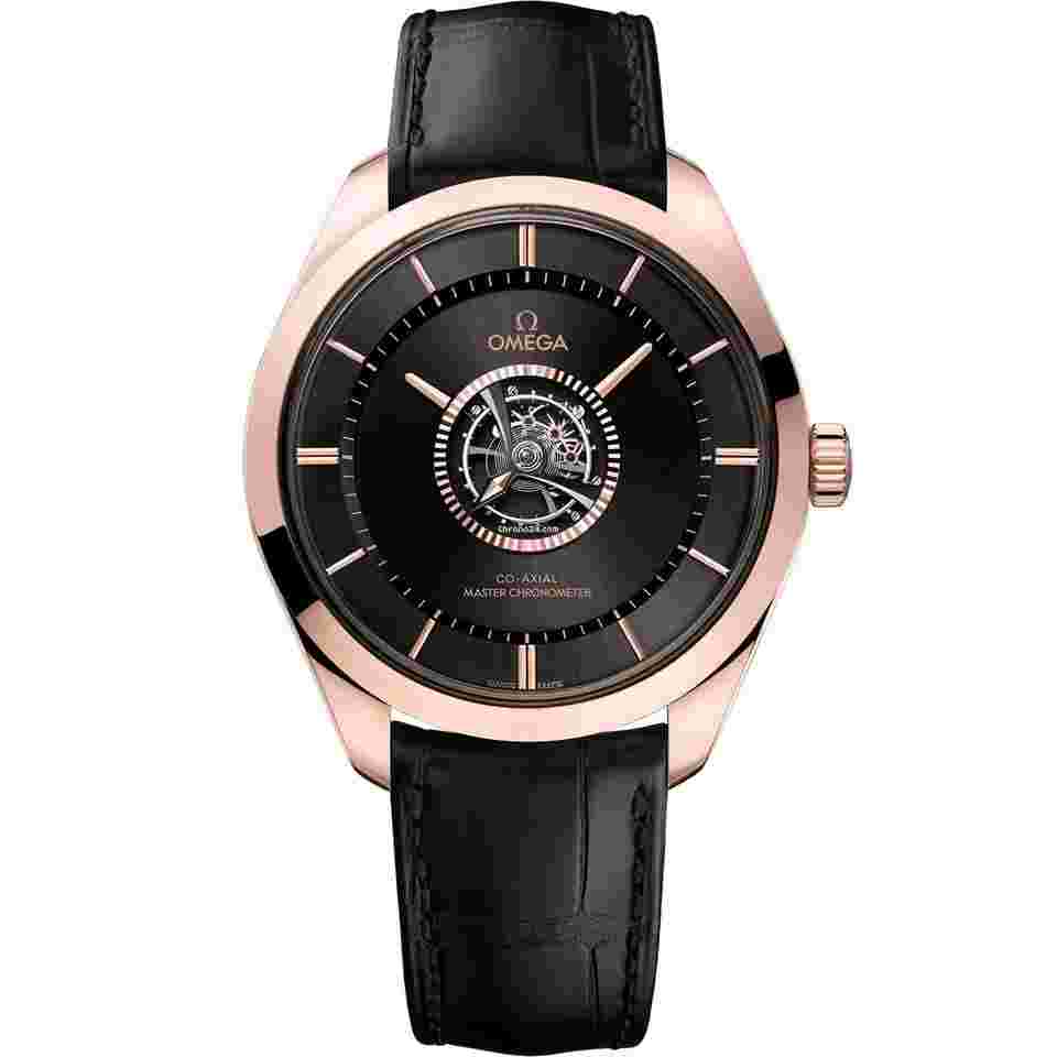 Omega De Ville Central Tourbillon
2025 New De Ville Tourbillon Black Dial Sedna gold ‑ Canopus Gold 34 mm