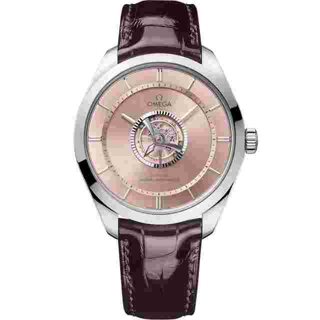 Omega De Ville Central Tourbillon
                           
                                 2025 New De Ville Tourbillon Brown Dial Canopus Gold 43 mm