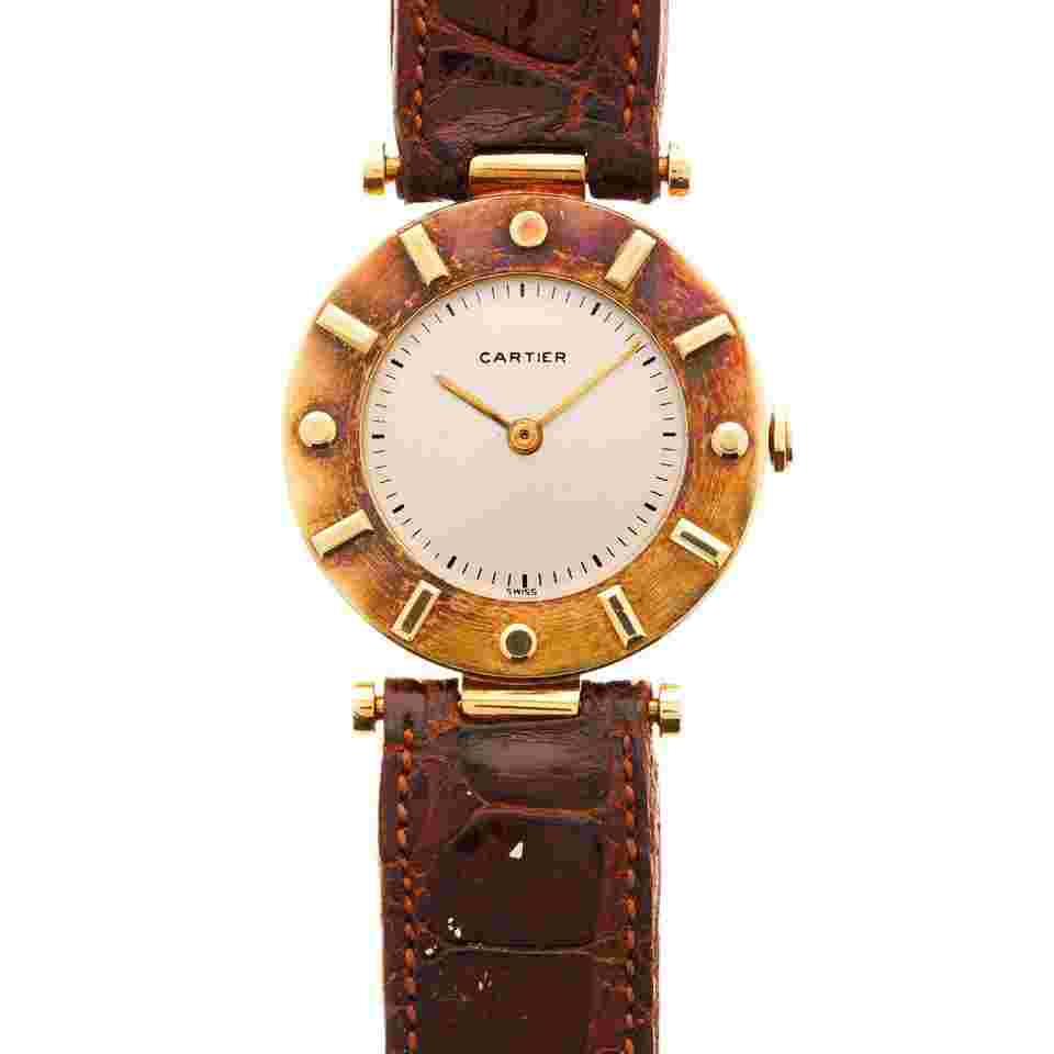 Cartier
Yellow Gold Gouvernail Helm Watch European Watch & Clock