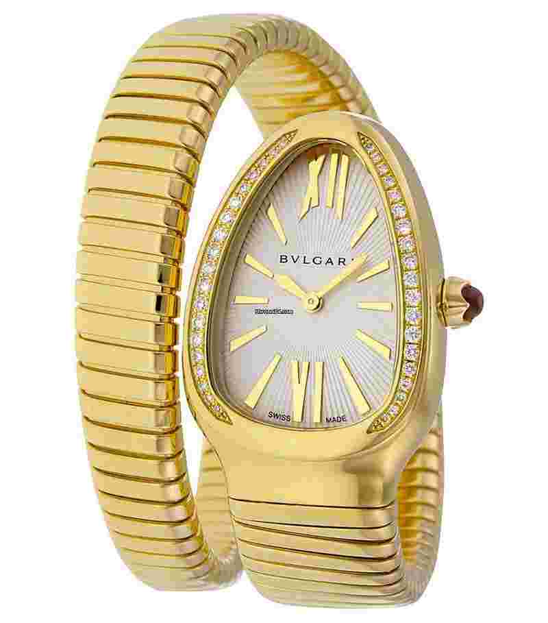 Bulgari Serpenti
                           
                                 Tubogas 35 mm Yellow Gold Ladies Watch 101924