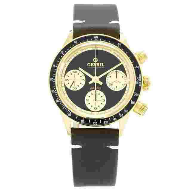 Gevril
                           
                                 Tribeca Chronograph Limited Edition Yellow Gold Unworn - Inventory 6514