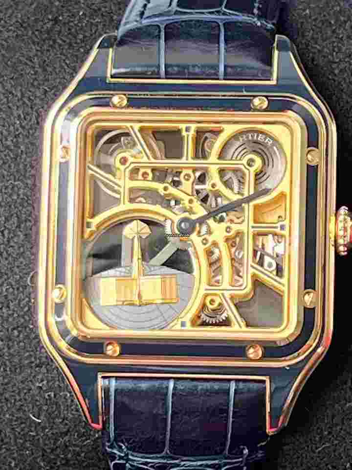 Cartier Santos Dumont
Skeleton Microrotor Limited 150 Pieces New Unworn 2024 Full Set
