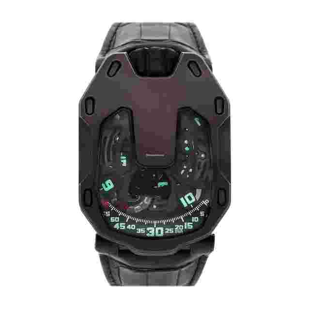 Urwerk UR-105
                           
                                 "The Hour Glass" UR-105 CT MAVERICK BRONZE