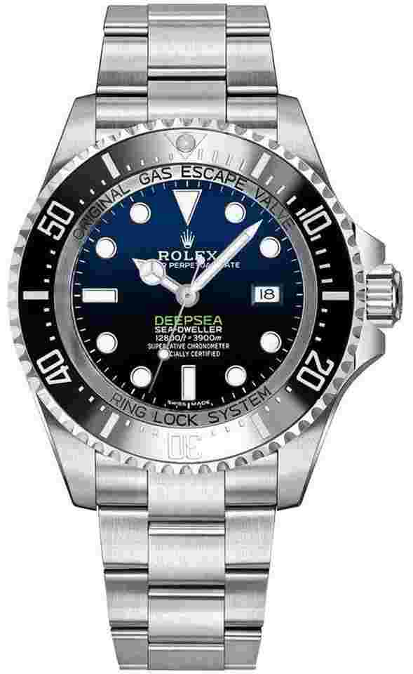 Rolex Sea-Dweller Deepsea
                           
                                 D-Blue Dial Oystersteel Luxury Men's Watch 116660-0003