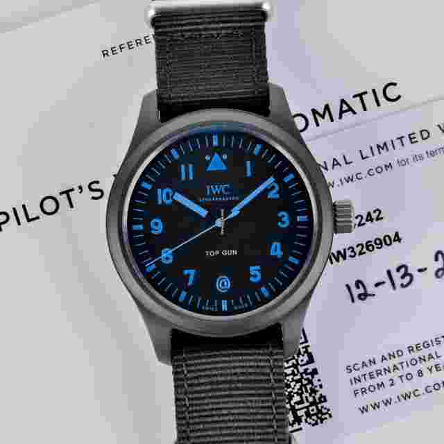 IWC Pilot Chronograph Top Gun
                           
                                 Limited Edition Google "Watches@" IW326904