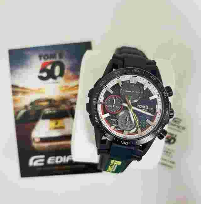 Casio Edifice
                           
                                 Sospensione Tom’s 50th Anniversary Edition EFS-S641TMS-1AJR