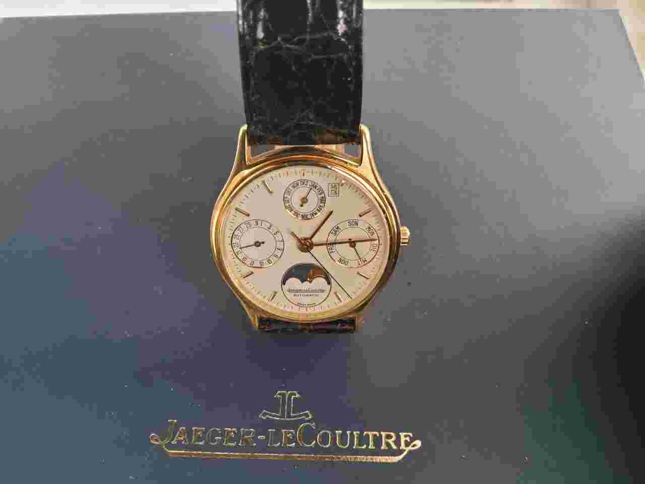 Jaeger-LeCoultre Odysseus Perpetual Calendar FULLSET Ref.141.140.1 Odysseus JLC Faltschließe GG