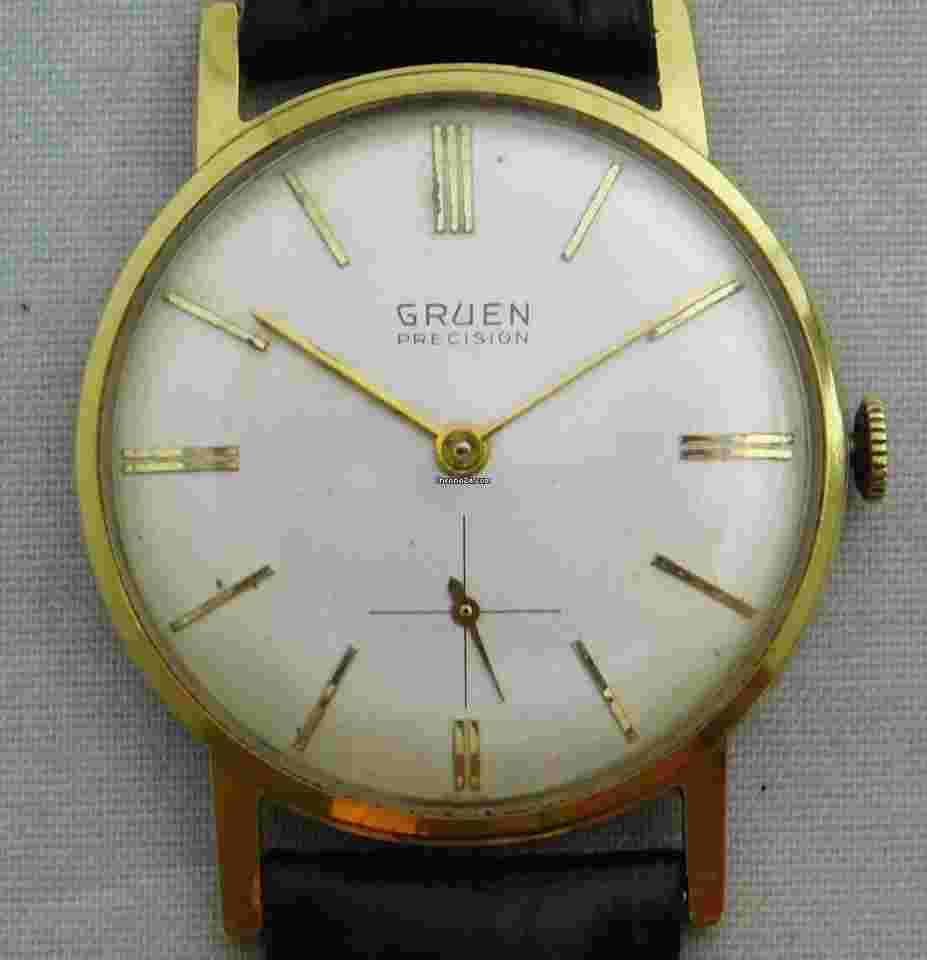 Gruen Precision
510 James Bond 007 Sean Connery Vintage 1960's Mens Watch...33mm
