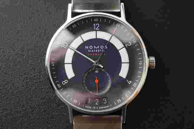NOMOS Autobahn
                           
                                 Glashutte Nomos Autobahn neomatik 41 date midnight blue 1302 full set