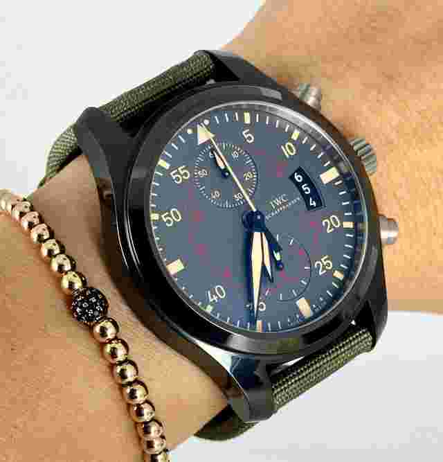 IWC Pilot Chronograph Top Gun Miramar
                           
                                 Box & paper Like new