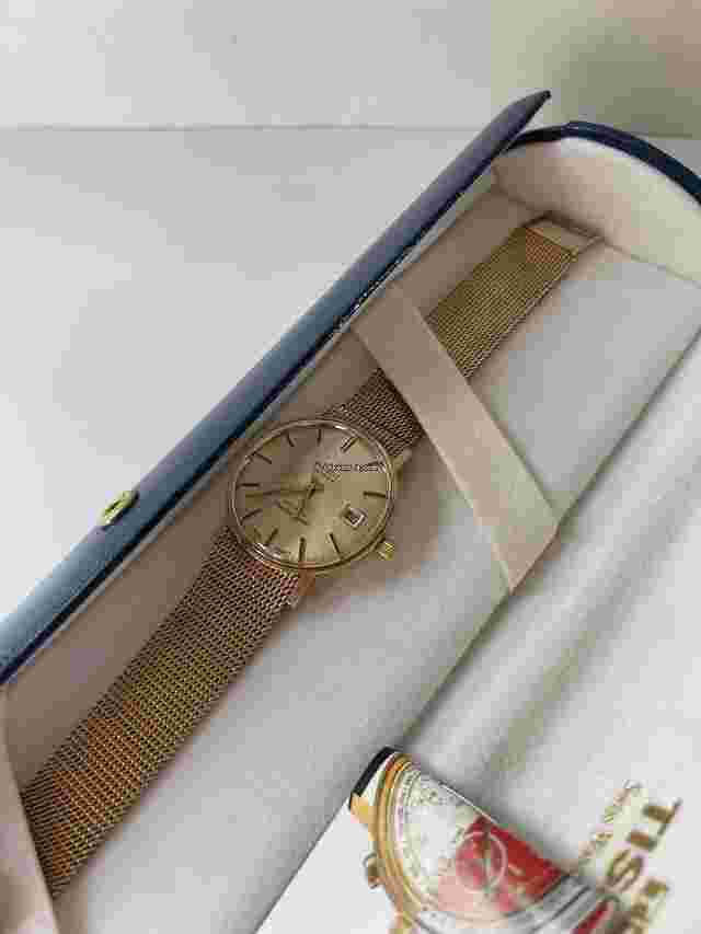 Tissot
                           
                                 Visodate Seastar Seven 9K Solid Gold Case Bracelet Automatic Date Original Box Papers