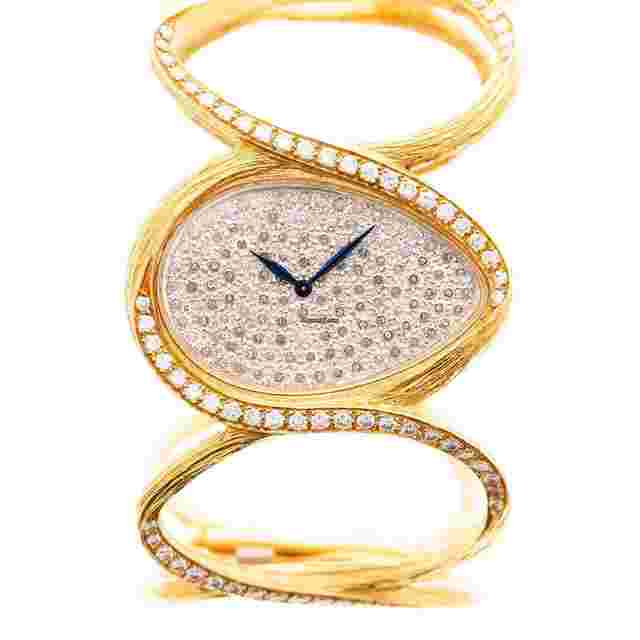 Piaget
                           
                                 Yellow Gold Diamond Bangle Watch