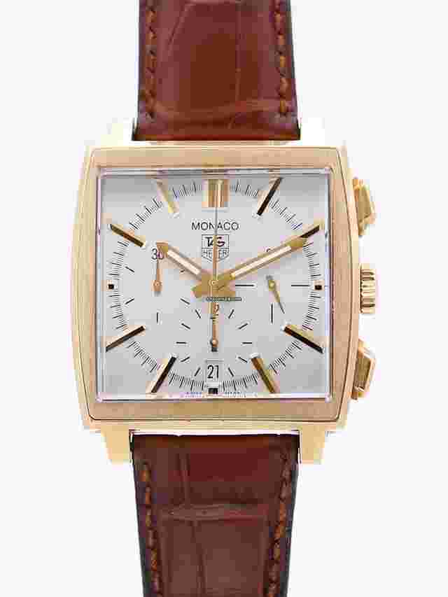 TAG Heuer Monaco
                           
                                 CW5140 18k Yellow Gold Pre-Owned Watch Only