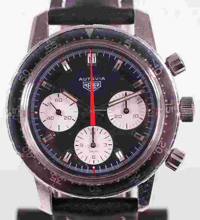 Heuer
                           
                                 Autavia Manual Wind Vintage Chronograph 40mm