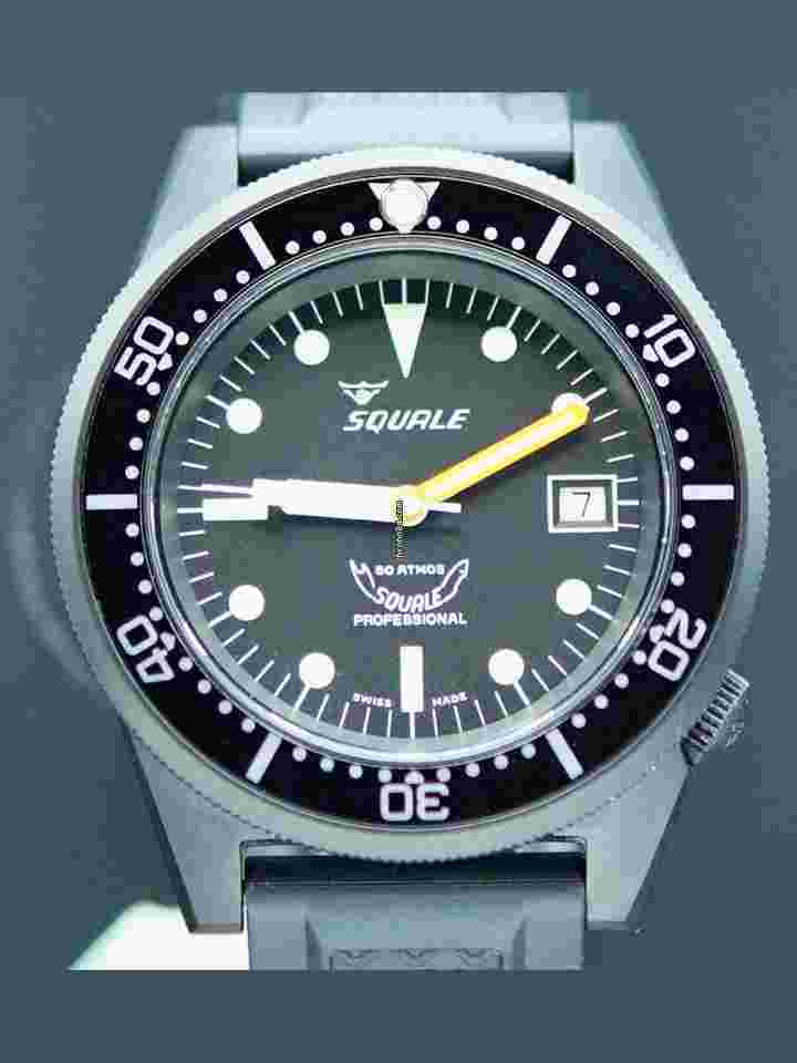 Squale
                           
                                 1521 Pvd Steel Black on Strap 1521PVD.VO
