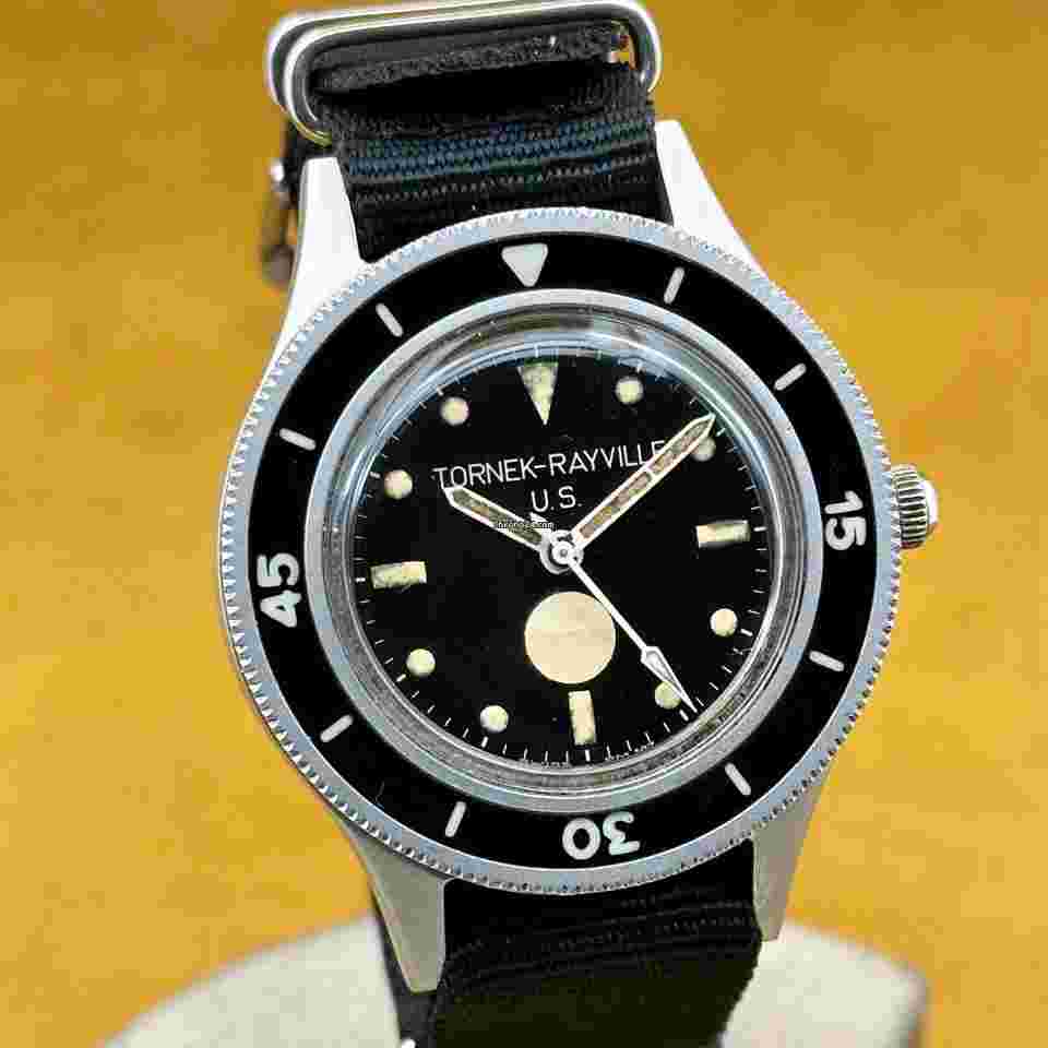 Blancpain
                           
                                 Fifty Fathoms Tornek Rayville TR-900 Military USA Vintage