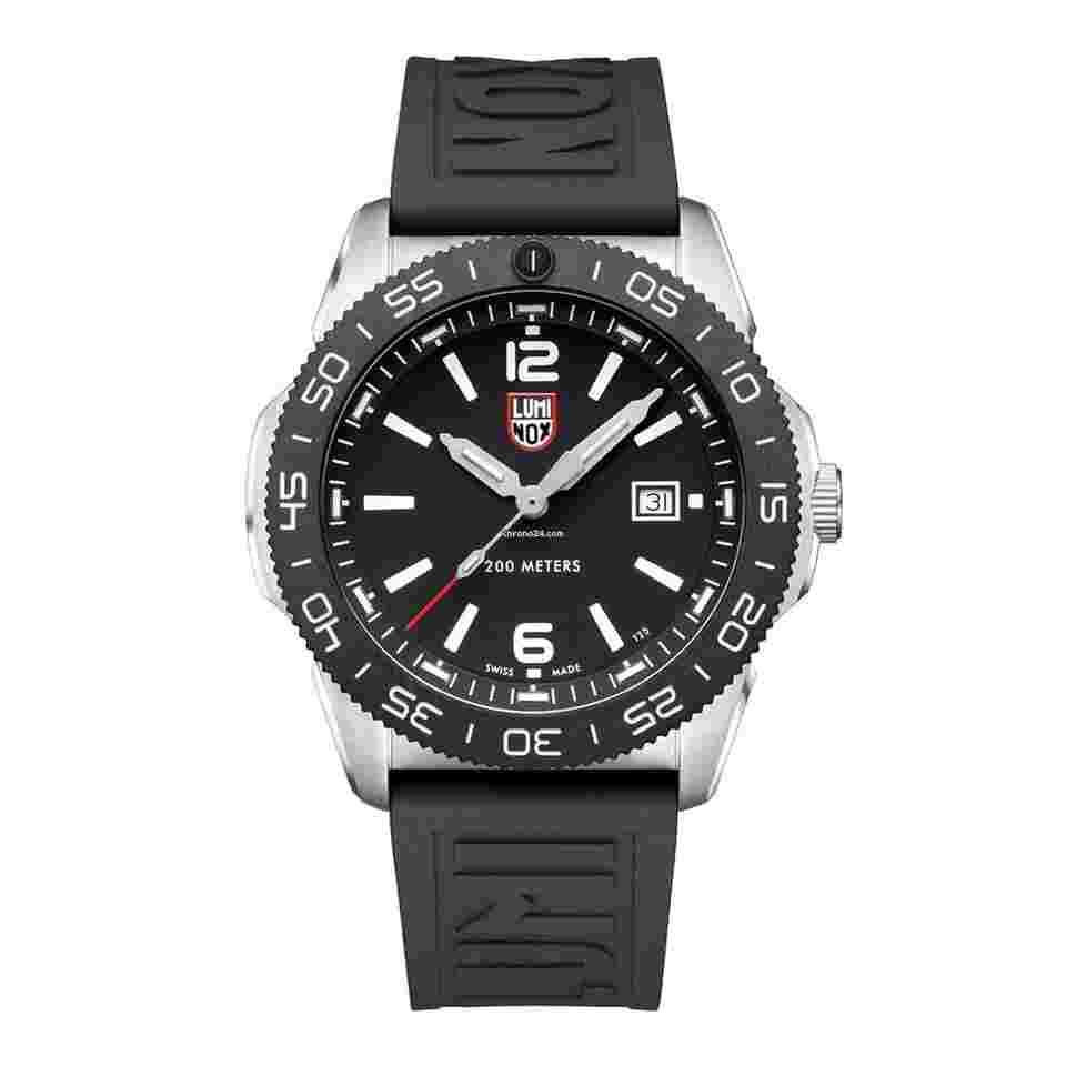 Luminox
                           
                                 Pacific Diver XS.3121.1 44mm Black Dial Rubber Steel Quartz Men's Watch