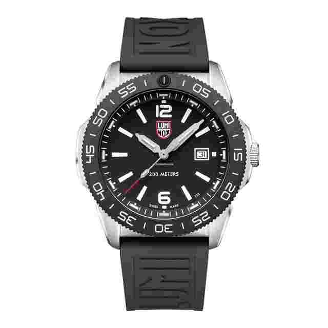 Luminox
                           
                                 Pacific Diver XS.3121.1 44mm Black Dial Rubber Steel Quartz Men's Watch