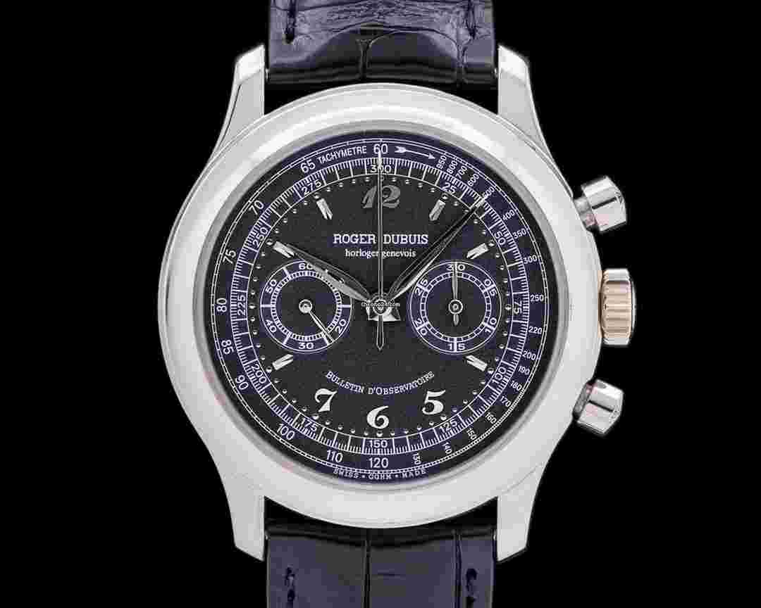 Roger Dubuis Hommage
                           
                                 Chronograph H40 Black Dial 40MM RARE
