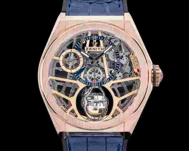 Zenith Defy
                           
                                 Zero G "Gravity Control" 18k Rose Gold 44MM