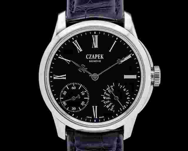 Czapek
                           
                                 Quai des Bergues Black Enamel SS LIMITED