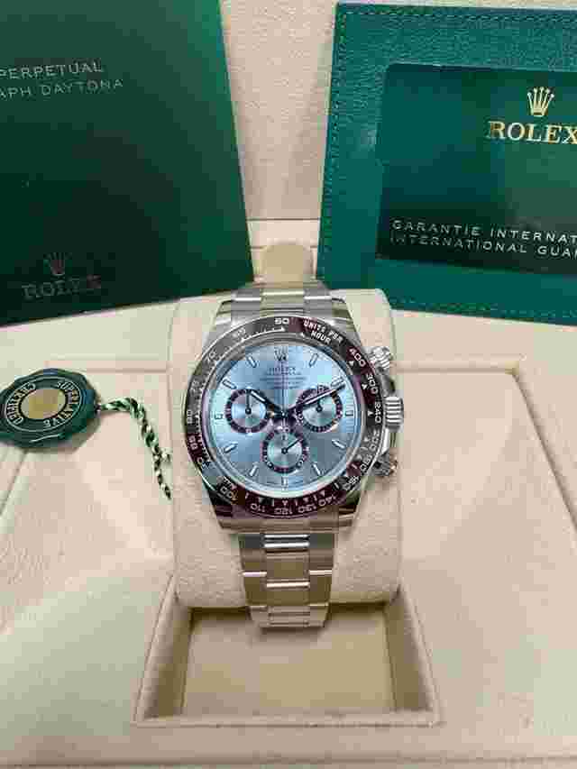 Rolex Daytona
                           
                                 Platinum Ice Blue Dial Unworn 2024