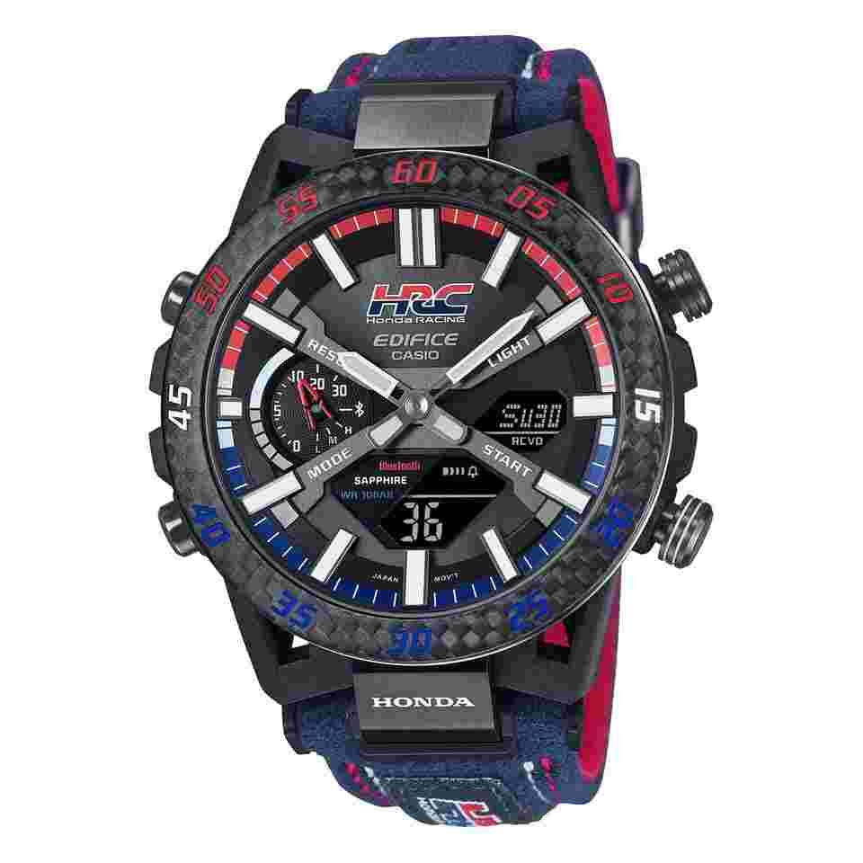 Casio Edifice
SOSPENSIONE ECB2000HR-1A Honda Racing 48mm Steel Solar Men's Watch