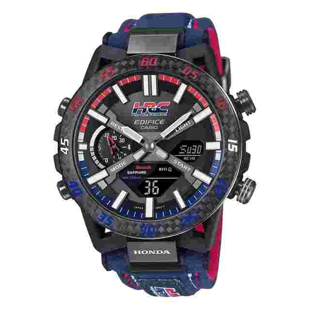 Casio Edifice
                           
                                 SOSPENSIONE ECB2000HR-1A Honda Racing 48mm Steel Solar Men's Watch