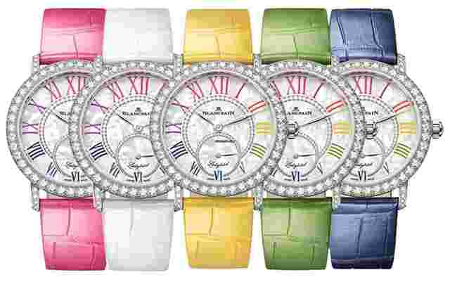 Blancpain
                           
                                 Ladybird Colors Phases de Lune Ladies Watch 3662B 1954 95B