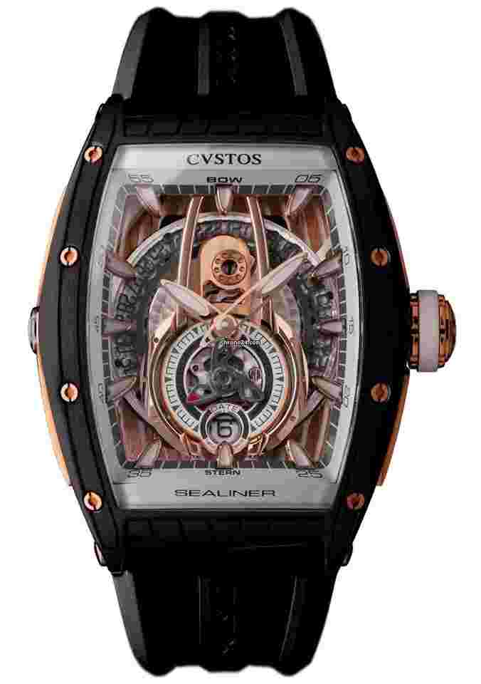 Cvstos
                           
                                 Sealiner PS BlackSteel / 5N 41mm Men’s Watch C00103.4105002