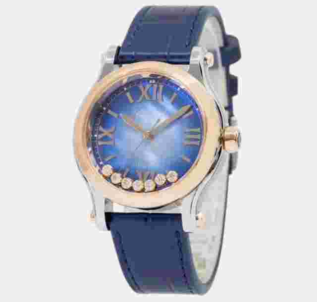 Chopard Happy Sport
                           
                                 Diamonds Rose Gold Automatic Blue 36 mm 278578-6003