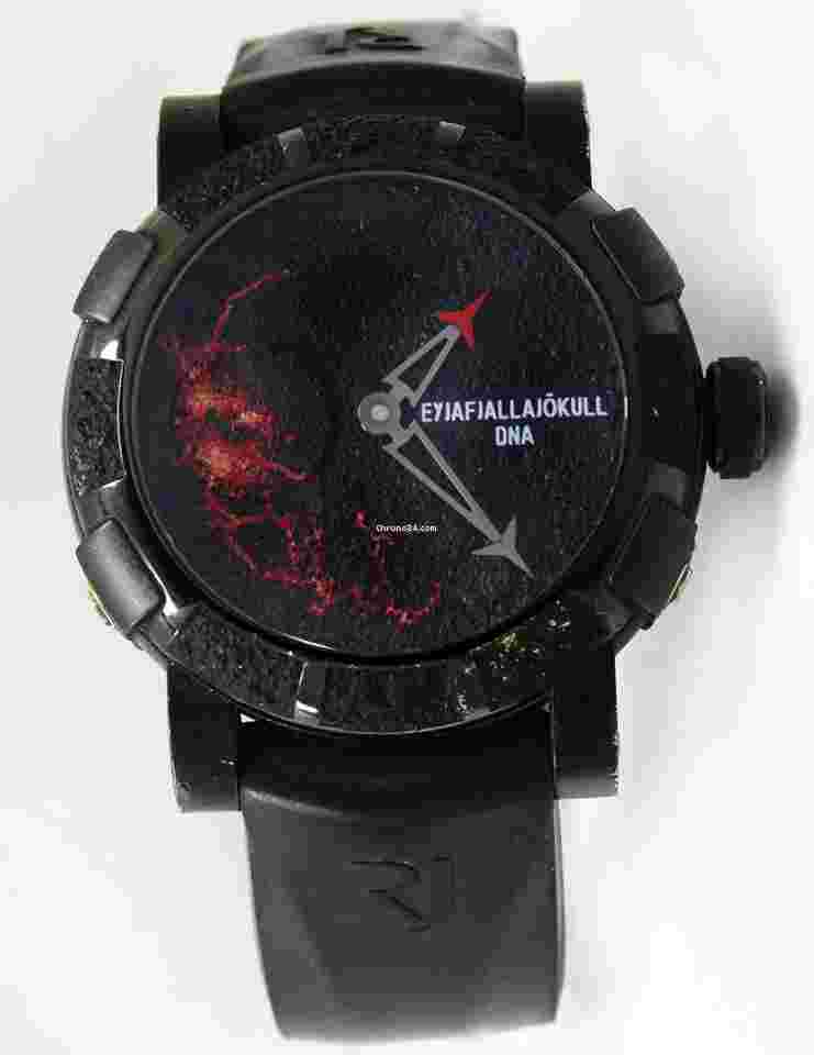 Romain Jerome
                           
                                 Eyjafjallajokull Dna Evo Volcano LAVA 45mm Watch Ref RJ-VAU-002 New Year Deal