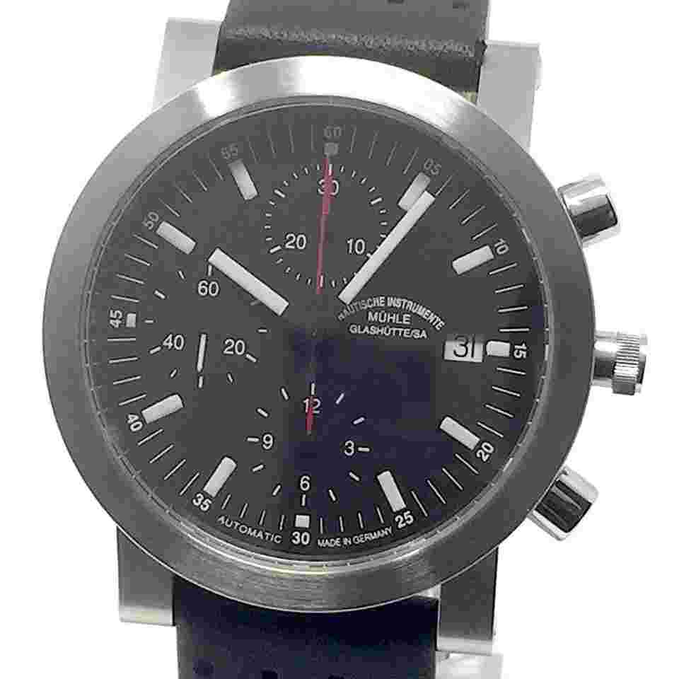 Mühle Glashütte (like new & unworn) Vision 2001 Full-Set Automatic Chronograph M1-21-23 QQQQ