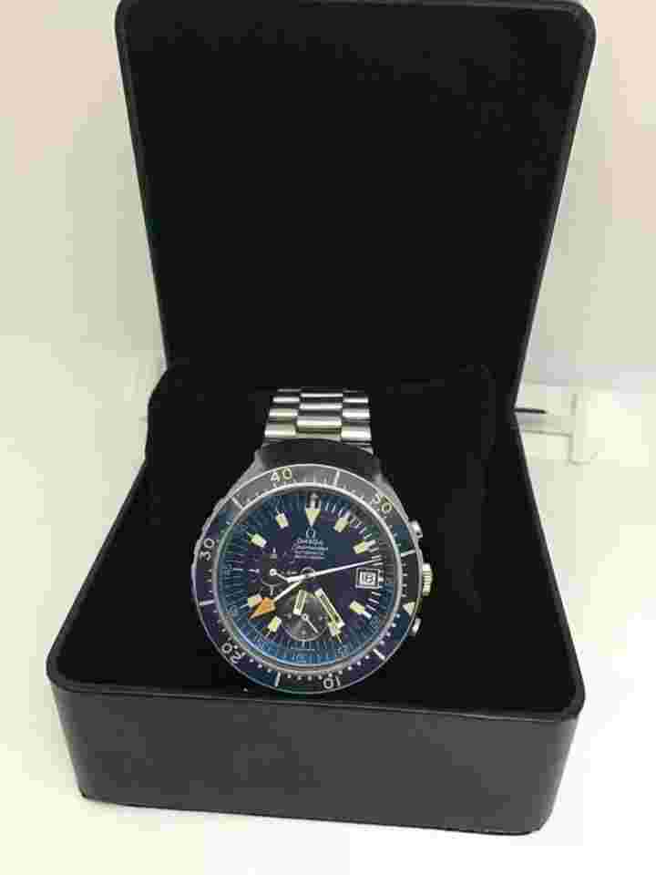 Omega Seamaster
Big Blue Seamaster Chronograph Vintage 1970 Cal.1040 Men's Watch