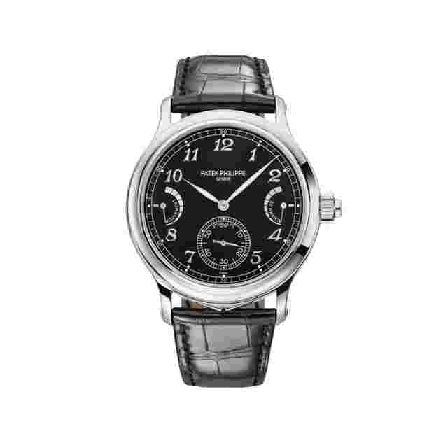 Patek Philippe Minute Repeater
                           
                                 Grand Complications 6301P-001 Grande Sonnerie and Petite Sonnerie Minute Repeater Platinum Black Dial