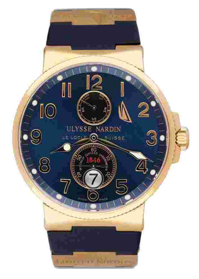 Ulysse Nardin Marine Chronometer 41mm
                           
                                 Maxi Marine Chronometer 266-66 Limited Edition Mens Watch