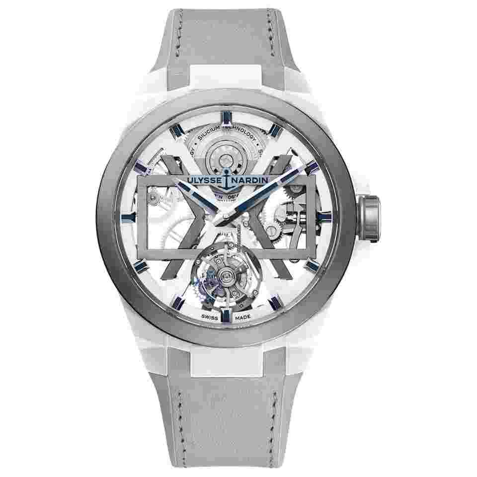 Ulysse Nardin
                           
                                 2025 New Blast Tourbillon Grey and White Dial Titanium with Ceramic 45 mm
