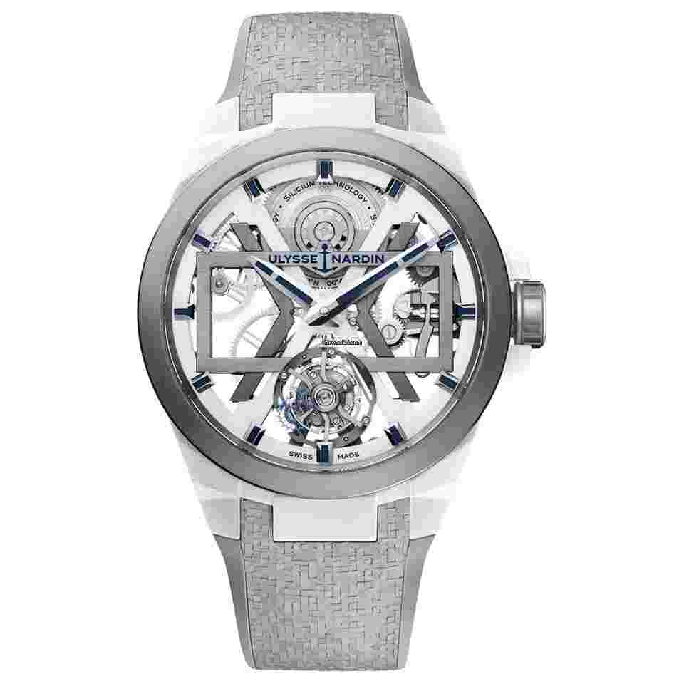 Ulysse Nardin
                           
                                 2025 New Blast Tourbillon Grey and White Dial Titanium with Ceramic 45 mm