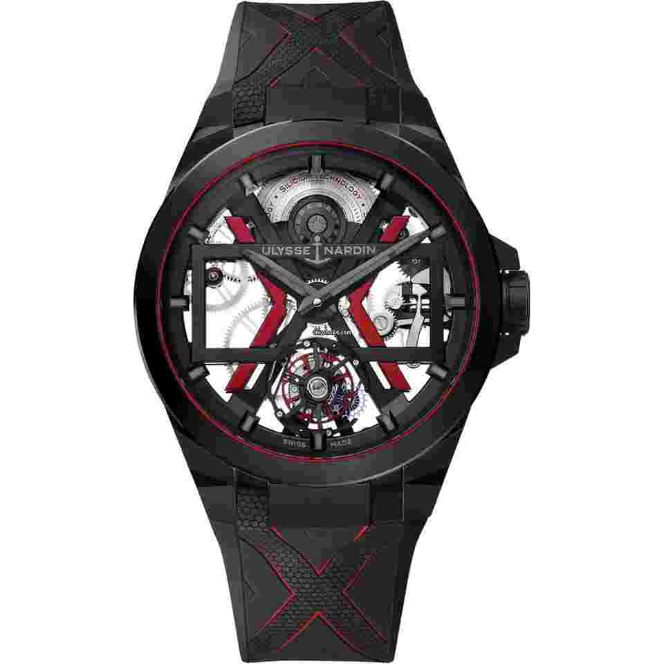 Ulysse Nardin
                           
                                 2025 New Blast Tourbillon Transparent Dial Titanium 45 mm