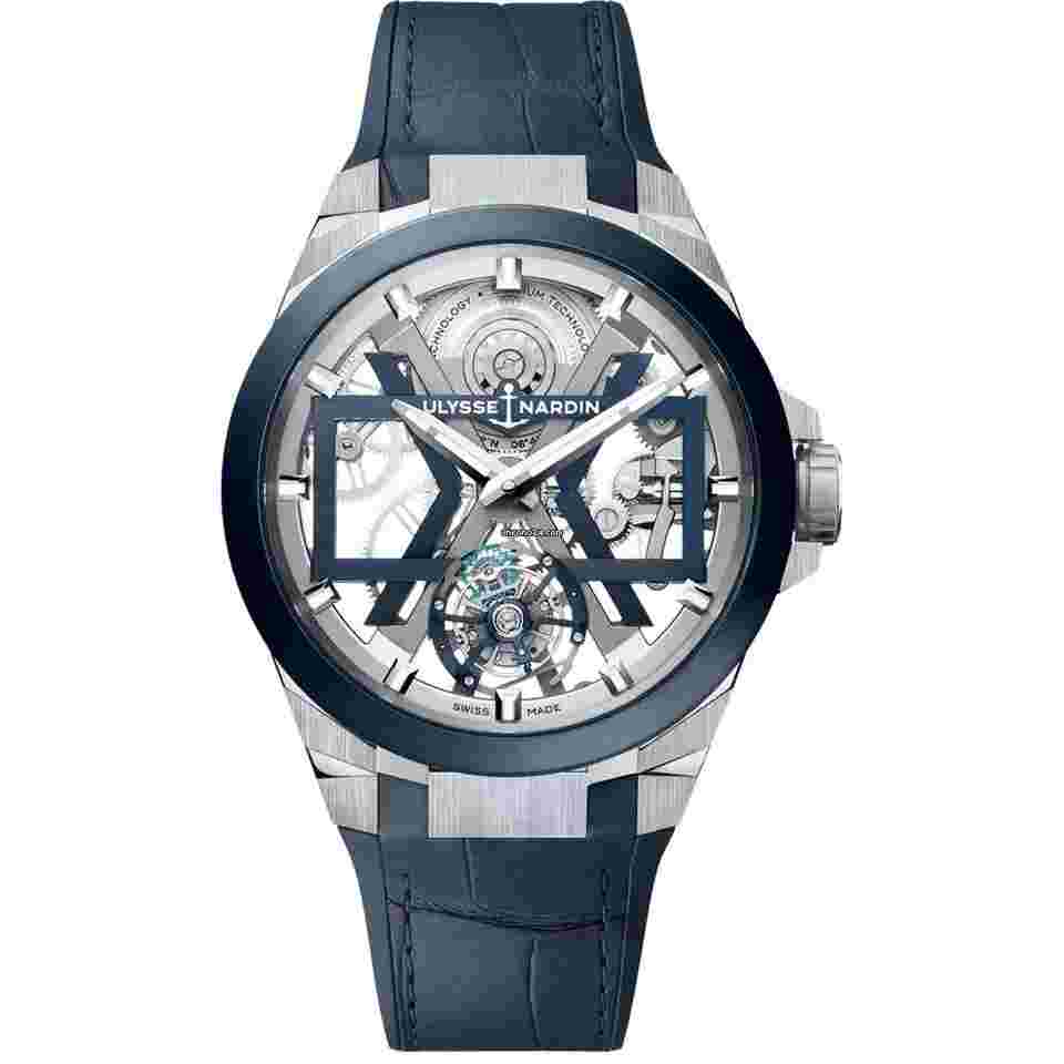 Ulysse Nardin
                           
                                 2025 New Blast Tourbillon Transparent Dial Titanium 45 mm