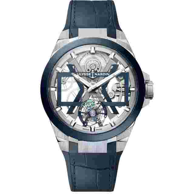 Ulysse Nardin
                           
                                 2025 New Blast Tourbillon Transparent Dial Titanium 45 mm
