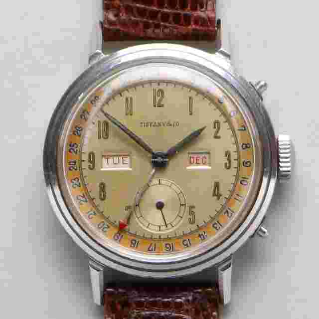 Movado
                           
                                 Tiffany & Co. Triple Date Calendar Watch Ref. 14788 – 1950 stainless steel